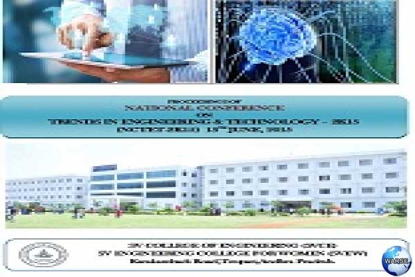 2nd National Conference on Trends in Engineering and Technology (NCTET - 2K15)